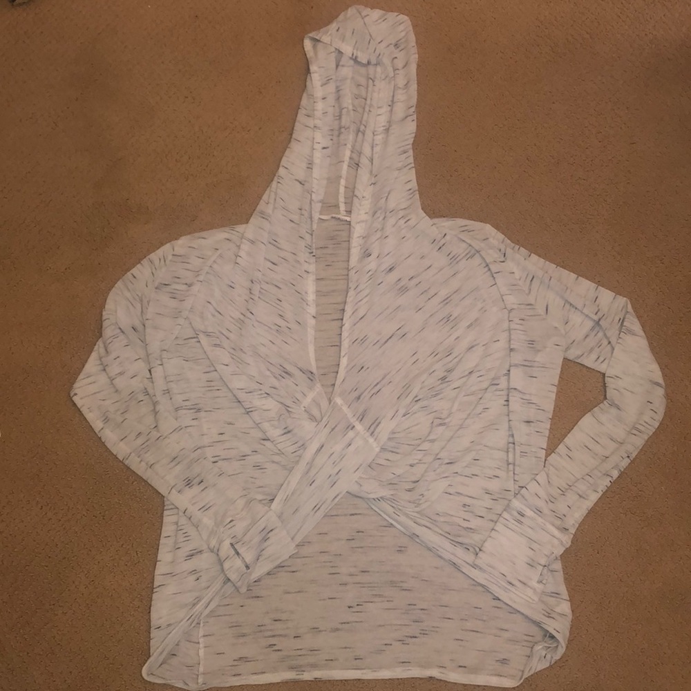 Athleta light weight wrap sweater